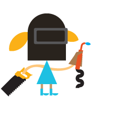Wear protective eye gear